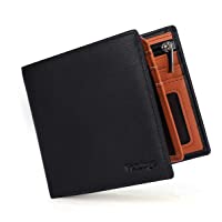 Vemingo Carteras de Hombre con Bolsillo de Moneda-Monedero con RFID Bloqueo para Tarjetas de Crédito Portamonedas…
